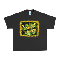 Pigment Black just lucky Urban Heavy Tee - AdoDesignShop