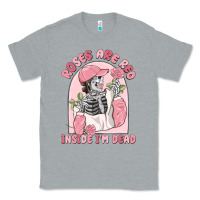 Heather Grey roses are red inside i'm dead Classic Tee - MaliasSmallBusiness