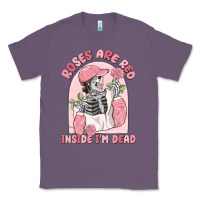Lavender roses are red inside i'm dead Classic Tee - MaliasSmallBusiness