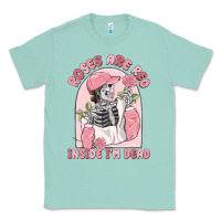 Seafoam roses are red inside i'm dead Classic Tee - MaliasSmallBusiness