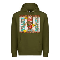 Army Green teach love inspire Premium Hoodie - TumblerDesignByShophia