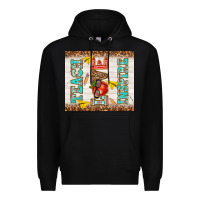 Black teach love inspire Premium Hoodie - TumblerDesignByShophia