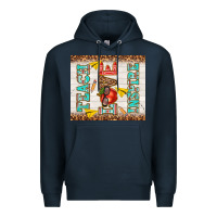 Navy teach love inspire Premium Hoodie - TumblerDesignByShophia
