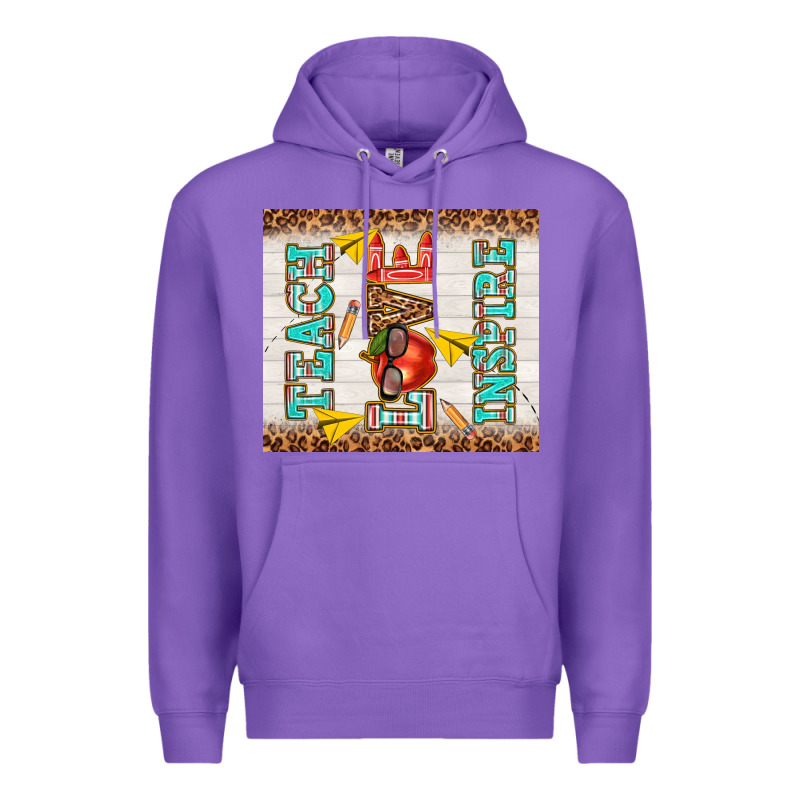 Teach Love Inspire Premium Hoodie by TumblerDesignByShophia | Teevron