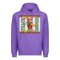 Purple teach love inspire Premium Hoodie - TumblerDesignByShophia