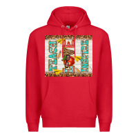 Red teach love inspire Premium Hoodie - TumblerDesignByShophia