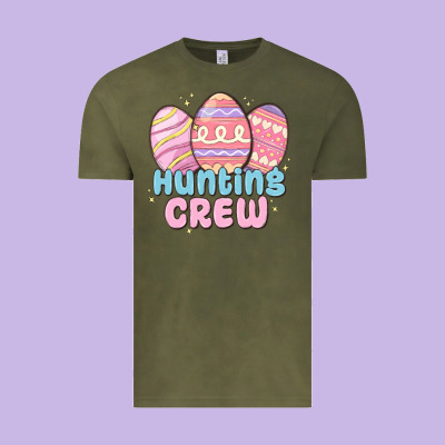 Hunting Crew Vintage Tee Designed By Maliassmallbusiness