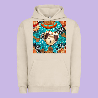Dog Coffee Cups And Food Container With Cowhide Seamless Pattern Bbs Urban Hoodie Designed By Bundleandbundleshop