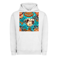 Pigment Lunar Rock dog coffee cups and food container with cowhide seamless pattern bbs Urban Hoodie - BundleAndBundleShop