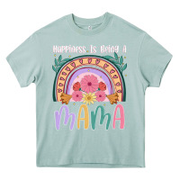 Arona happiness is being a mama Heavy Core Tee - JahusDesignShop
