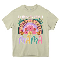Mossy happiness is being a mama Heavy Core Tee - JahusDesignShop