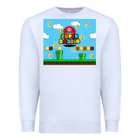 White super daddio Premium Sweatshirt - TumblerDesignByShophia