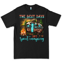 Black the best days are spent camping Premium Tee - JahusDesignShop