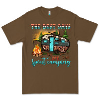 Cacao the best days are spent camping Premium Tee - JahusDesignShop