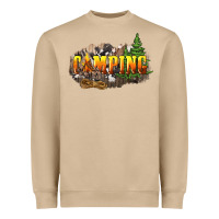 Mushroom camping Heavyweight Sweatshirt - NancyCooperArtShop