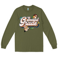 Army Green second grade Long Sleeve Tee - JahusDesignShop