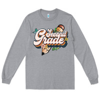 Heather Grey second grade Long Sleeve Tee - JahusDesignShop
