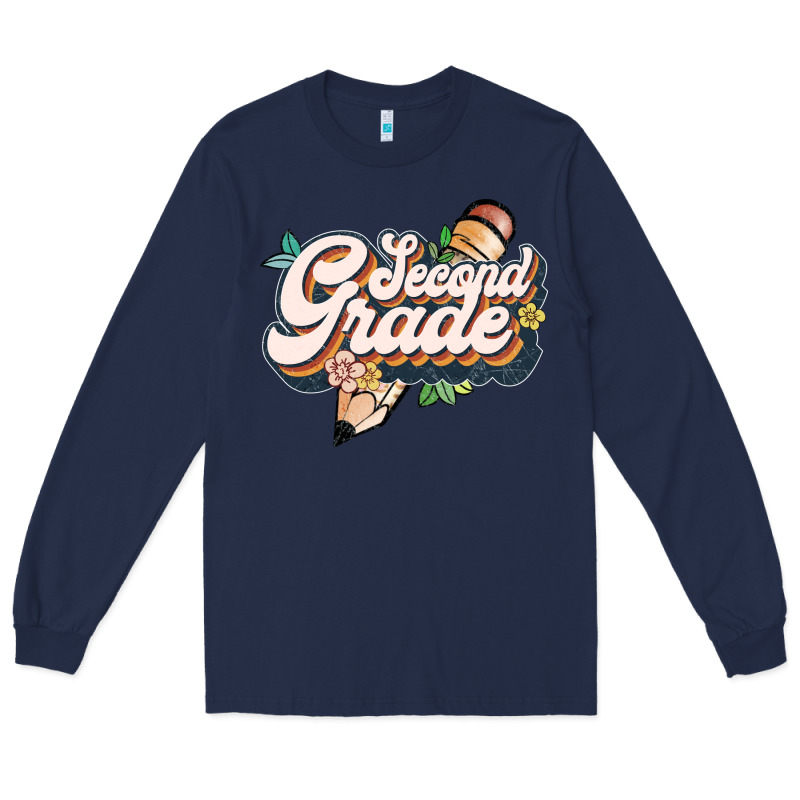 Second Grade Long Sleeve Tee by JahusDesignShop | Teevron