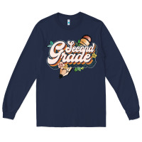 Navy second grade Long Sleeve Tee - JahusDesignShop