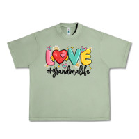 Oil Green love grandma life Urban Heavy Tee - MaliasSmallBusiness