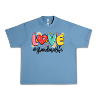 Pebble Blue love grandma life Urban Heavy Tee - MaliasSmallBusiness