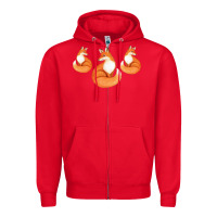 Red Three Little Foxes IN Fox Family I Gift Zipper Hoodie - Bettercallsaul