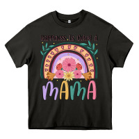 Asphalt happiness is being a mama Heavy Core Tee - JahusDesignShop