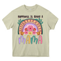 Mossy happiness is being a mama Heavy Core Tee - JahusDesignShop