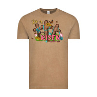 Vintage Coffee he is risen Vintage Tee - MaliasSmallBusiness