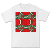 White retro christmas seamless pattern Premium Tee - BundleAndBundleShop
