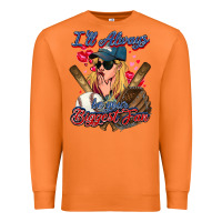 Carrot I'll always be your biggest fan Baseball Premium Sweatshirt - HowdyJamesFarm