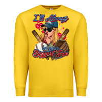 Lemon I'll always be your biggest fan Baseball Premium Sweatshirt - HowdyJamesFarm