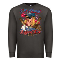 Smoke I'll always be your biggest fan Baseball Premium Sweatshirt - HowdyJamesFarm