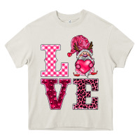 Cream love gnomies Heavy Core Tee - BarkalooDesign