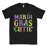 Black mardi gras cutie Classic Tee - MaliasSmallBusiness
