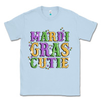 Dusty Blue mardi gras cutie Classic Tee - MaliasSmallBusiness