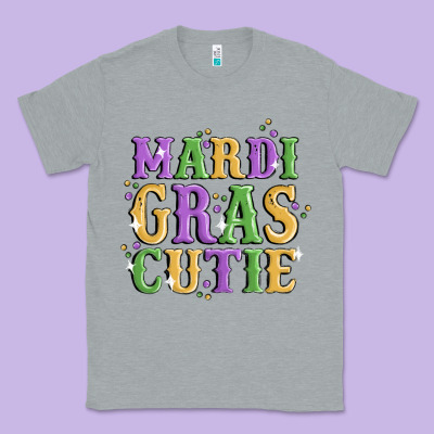 Mardi Gras Cutie Classic Tee Designed By Maliassmallbusiness