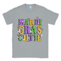 Heather Grey mardi gras cutie Classic Tee - MaliasSmallBusiness