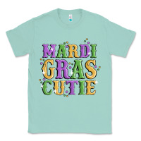 Seafoam mardi gras cutie Classic Tee - MaliasSmallBusiness