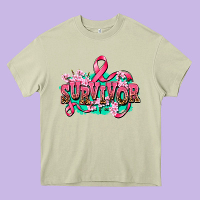 Survivor Heavy Core Tee Designed By Adodesignshop