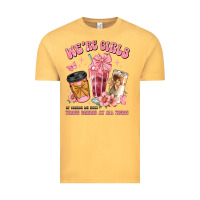 Vintage Mustard were girls of course we need three drinks at all t Vintage Tee - JahusDesignShop