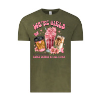 Vintage Olive were girls of course we need three drinks at all t Vintage Tee - JahusDesignShop