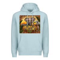 Blue Mist safari life Premium Hoodie - TumblerDesignByShophia
