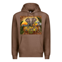 Chestnut safari life Premium Hoodie - TumblerDesignByShophia