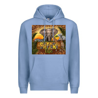 Colony Blue safari life Premium Hoodie - TumblerDesignByShophia