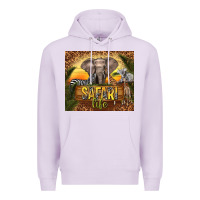 Lilac safari life Premium Hoodie - TumblerDesignByShophia