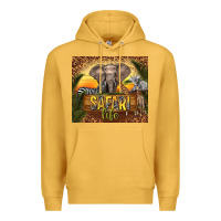 Mustard safari life Premium Hoodie - TumblerDesignByShophia
