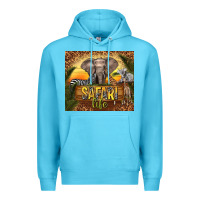 Ocean Blue safari life Premium Hoodie - TumblerDesignByShophia