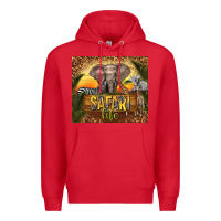 Red safari life Premium Hoodie - TumblerDesignByShophia
