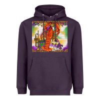 Mardi Gras Crawfish Tumbler Heavyweight Hoodie | Teevron
